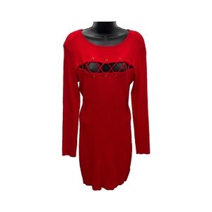 ALMOST FAMOUS RED DRESS SIZE 1X